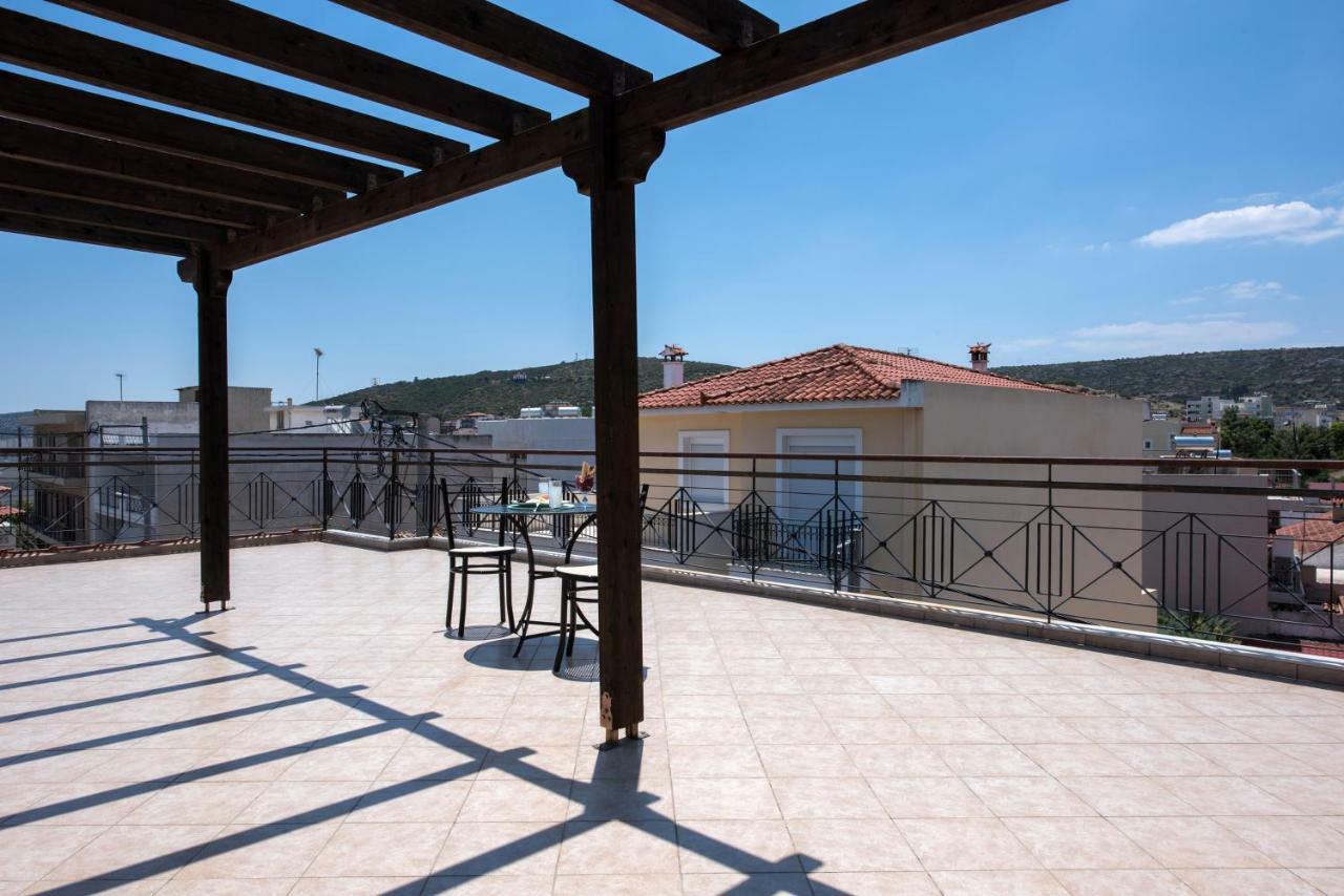 Top Floor Modern Studio In Central Koropi Apartman Kültér fotó